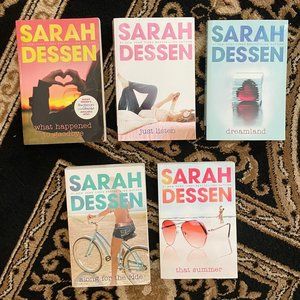 Set of Five Sarah Dessen Paperback Books (x5)